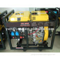 200A 6kw air cooled 4 stroke engine power electric diesel welding generator